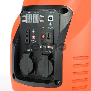 Генератор инверторный PATRIOT 3000il, 3,0/3,5 кВт, уровень шума 63 dB, колеса, вес 31,5 кг