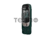 Мобильный телефон Nokia 6310 DS TA-1400 GREEN, 2.8'', 1 Core, 16MB + 8MB (ROM/RAM), 0.3 Mpix, Micro SD, up to 32GB flash, 2 Sim, GSM/GPRS 900/1800, BT v5.0, Micro-USB, MP3 player, FM Radio, 1150mAh, 104,7g, 53x131,4x13,7