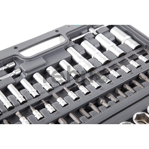 Набор инструментов STELS 14106  1/2 1/4 CrV пластиковый кейс  94 предм.