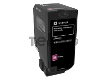 Картридж Lexmark Картридж с тонером пурпурного цвета высокой емкости для организаций (12 000 стр.) для CS725de