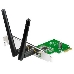 Сетевой адаптер ASUS PCE-N15  WiFi Adapter PCI-E (PCI-Ex1, WLAN 300Mbps, 802.11bgn) 2x ext Antenna, фото 4