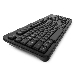 Клавиатура с подстветкой Gembird KB-200L, USB, черный, 104 клавиши, подсветка белая, кабель 1.45м, фото 3