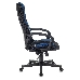 Кресло игровое Zombie 9 черный/синий искусст.кожа/ткань крестовина пластик, фото 3