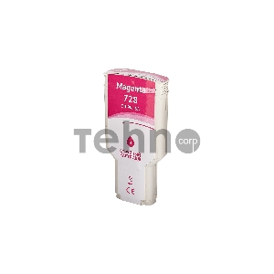 Струйный картридж Sakura F9K16A (№728 Magenta) для HP, пурпурный, 300 мл.