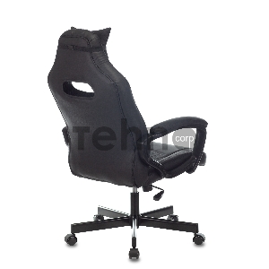 Кресло игровое Zombie VIKING 6 KNIGHT черный искусственная кожа с подголов. крестовина металл