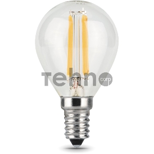 Лампа светодиодная Filament Шар E14 7Вт 4100К GAUSS 105801207