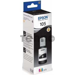Картридж струйный Epson 105BK C13T00Q140 черный (8000стр.) (140мл) для Epson L7160/7180