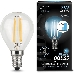 Лампа светодиодная Filament Шар E14 7Вт 4100К GAUSS 105801207, фото 3