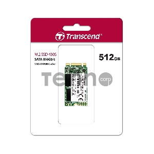 SSD Transcend 512Gb MTS430  (SATA3, up to 560/500MBs, 85000 IOPs, 3D TLC, 22х42мм)