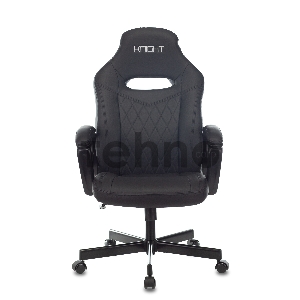 Кресло игровое Zombie VIKING 6 KNIGHT черный искусственная кожа с подголов. крестовина металл