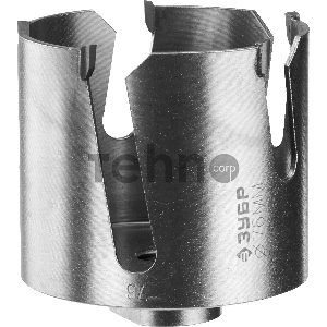 Коронка твердосплавная ЗУБР 29514-76  ПРОФИ ПРОУНИВЕРСАЛ бетон кирпич керам d76мм