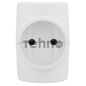 Тройник электрический без заземления 220 В, 6A REXANT