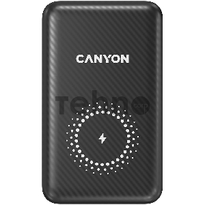 Портативный аккумулятор CANYON PB-1001 18W PD+QC 3.0+10W Magnet wireless charger powerbank 10000mAh Li-poly battery, Lightning Input:DC5V/2A, 9V/2A Type c PD Input: DC5V/3A, 9V/2A, Type C PD output:5V/3A,9V/2.2A,12V/1.5A QC 3.0 Output: DC5V/3A, 9V/2A, 12V