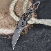 Нож складной Коготь полуавтоматический REXANT Titanium, фото 2
