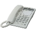Телефон Panasonic KX-TS2362RUW (белый) {16зн ЖКД, однокноп.набор 20 ном.}, фото 2
