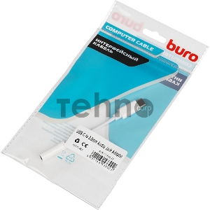 Переходник Buro BHP TPC-JCK USB Type-C (m) Jack 3.5mm (f) белый