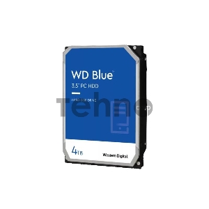 Жесткий диск Western Digital 4Tb BLUE WD40EZAZ 5400rpm SATA 6GB/S 256MB