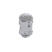 Мышь беспроводная Dareu LM115B Gray-White (серый/белый), DPI 800/1200/1600, подключение: ресивер 2.4GHz + Bluetooth, размер 107x59x38мм, фото 3