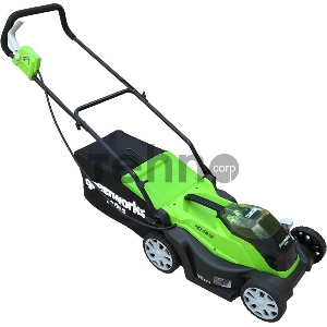 Газонокосилка аккум.GREENWORKS 2501907UA  40В 35см (в компл. 1 аккум 40В 2 А/ч + ЗУ)