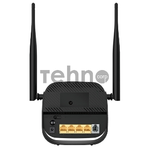 Беспроводной маршрутизатор D-Link DSL-2750U/R1A N300 ADSL2+ с поддержкой Ethernet WAN