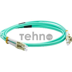 Патч-корд оптический LANMASTER, дуплексный, LC/PC-LC/PC, OM4, LSZH, 5.0 м