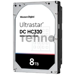 Жесткий диск Western Digital SAS 8TB 7200RPM 12GB/S 256MB DC HC320 0B36400 HGST