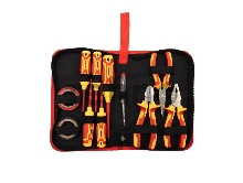 Набор диэлектрического инструмента REXANT RI-02, 11 предметов, до 1000 В, тканевый пенал