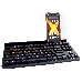 Клавиатура механ. Gembird KB-G520L USB, чёрн, 87 кл., Rainbow, 10 реж., 1,8м, подставка д/планшета, фото 1