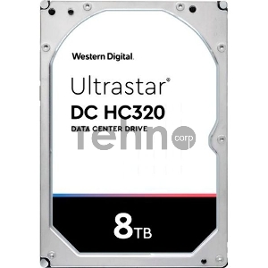 Жесткий диск Western Digital SAS 8TB 7200RPM 12GB/S 256MB DC HC320 0B36400 HGST