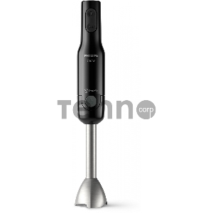 Погружной блендер Philips HR2543/90, 700Вт, 1 скорость, турбо режим, стакан для взбивания, венчик, измельчитель, цвет черный