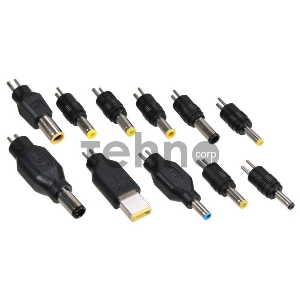 Блок питания Buro BUM-1200C120 ручной 120W 15V-24V 8-connectors 6A 1xUSB 1A от прикуривателя