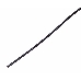 Трубка термоусадочная 1.0/0.5 1м черн. Rexant 20-1006, фото 1