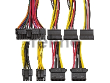 Блок питания 400W ExeGate TPS400 (TFX, 8cm fan, 24pin, 4+4pin, 3xSATA, 2xIDE, black)