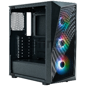 Корпус Cooler Master Case CMP 520 ATX,U3+U2,W/O ODD,TG,Front ARGB FAN*3