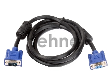 Кабель VCOM VVG6460-1.8 Кабель удлинительный Монитор-SVGA card (15M-15F) 1.8m, 2 фильтра       