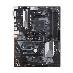 Материнская плата ASUS PRIME B450-PLUS, ATX B450, 4*DDR4, DVI+HDMI, CrossFireX, SATA3 + RAID, Audio, Gb LAN, USB 3.1*7, USB 2.0*6, COM*1 header (w/o cable) Материнская плата ASUS PRIME B450-PLUS, ATX B450, 4*DDR4, DVI+HDMI, CrossFireX, SATA3 + RAID, Audio, Gb LAN, USB 3.1*7, USB 2.0*6, COM*1 header (w/o cable)