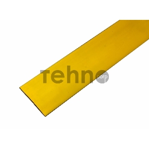 Термоусаживаемая трубка REXANT 35,0/17,5 мм, желтая, упаковка 10 шт. по 1 м