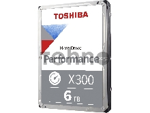 Жесткий диск HDD Toshiba X300 SATA3 6Tb 3.5