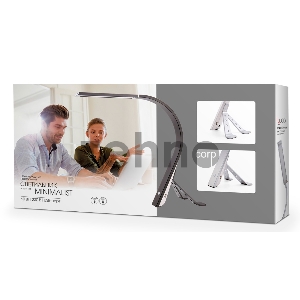 Светильник Lucia Minimalist (L630) настольный на подставке серебристый 10Вт