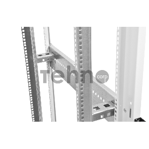 Шкаф телекоммуникационный напольный 42U (800x1000) дверь перфорированная (3 места), [ ШТК-М-42.8.10-4ААА ]