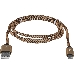 Кабель DEFENDER LIGHTNING TO USB2 1M GOLD ACH01-03T 87806 DEFENDER, фото 2