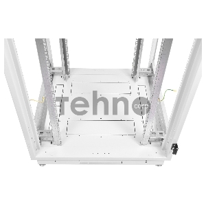 Шкаф телекоммуникационный напольный 42U (800x1000) дверь перфорированная (3 места), [ ШТК-М-42.8.10-4ААА ]