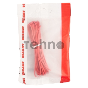 Провод автомобильный ПГВА/ПВАМ REXANT 1х0,50 мм красный, мини-бухта 5 метров