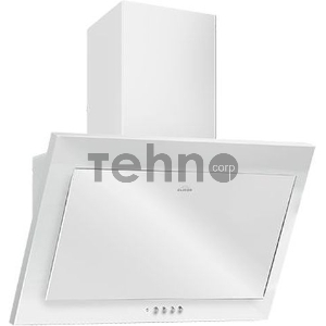 Вытяжка каминная Elikor Коралл 60П-430-К3Д белый управление: кнопочное (1 мотор)