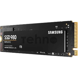 Накопитель SSD Samsung 1Tb M.2 980 MZ-V8V1T0BW (R3500/W3000MB/s) (PCI-E NVMe)