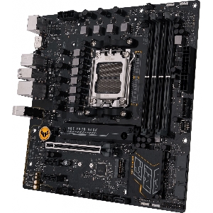 Материнская плата Asus TUF GAMING B650M-E SocketAM5 AMD B650 4xDDR5 mATX AC`97 8ch(7.1) 2.5Gg RAID+HDMI+DP