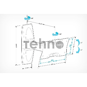 Кронштейн Holder LCDS-5063 белый