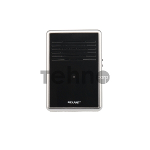 Звонок беспроводной c цифровым кодированием, влагозащищенной кнопкой IP44 и регулировкой громкости RX-30 REXANT