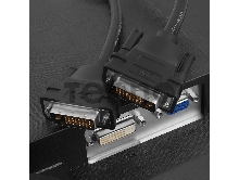 Кабель Greenconnect DVI-D 4.0m, черный, OD 8.5mm, 28/28 AWG, DVI/DVI, 25M/25M, GCR-DM2DMC-4.0m, двойной экран