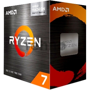 Процессор AMD CPU Desktop Ryzen 7 8C/16T 5700G (4.6GHz, 20MB,65W,AM4) box, with Wraith Stealth Cooler and Radeon Graphics